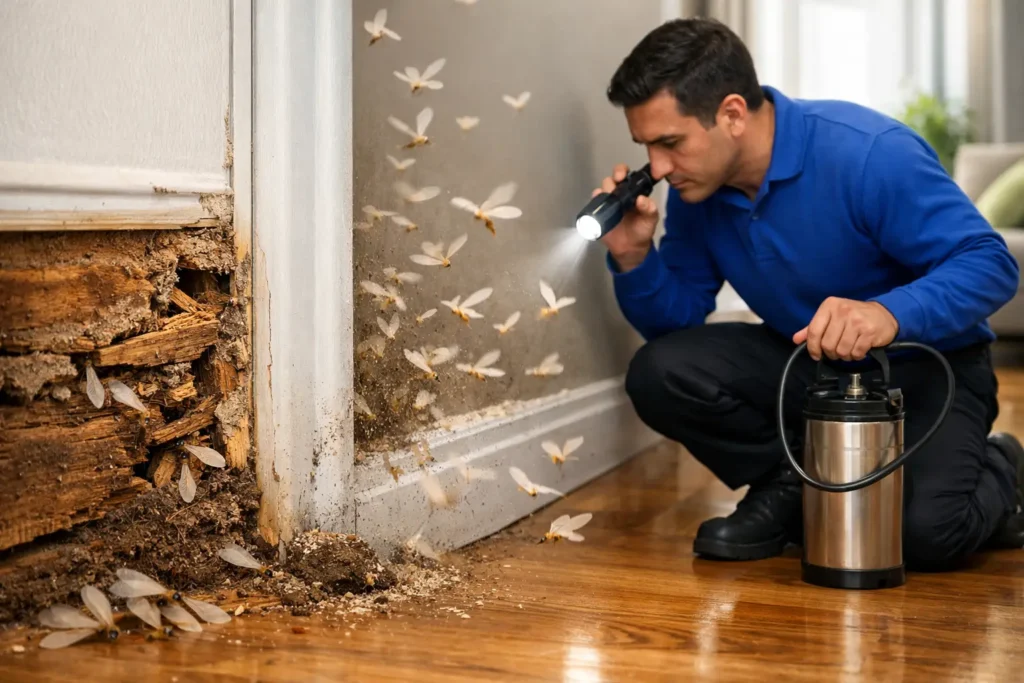 7 Signs of Termite Swarms at Home